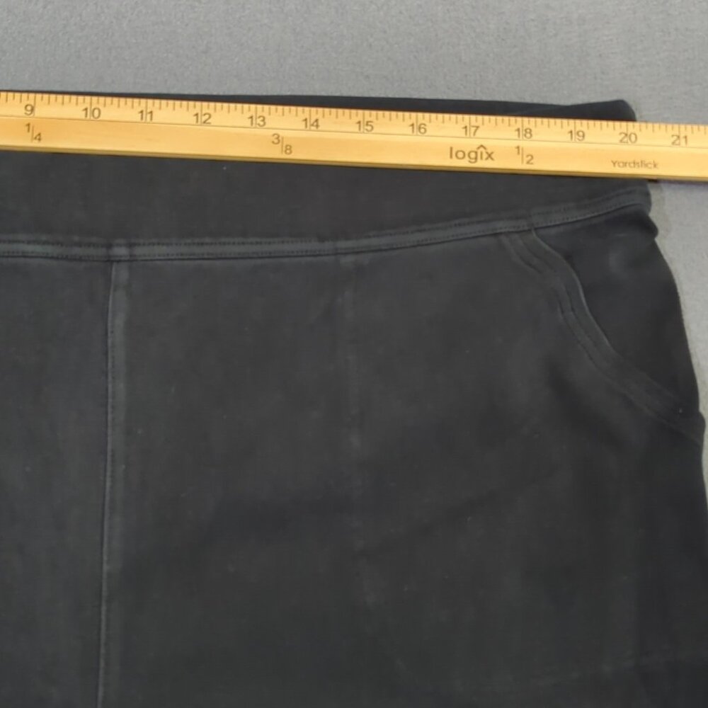 Duluth Trading Co Pants Women's XXL Regular Black NoGA Naturale Cotton Leggings - Picture 5 of 11